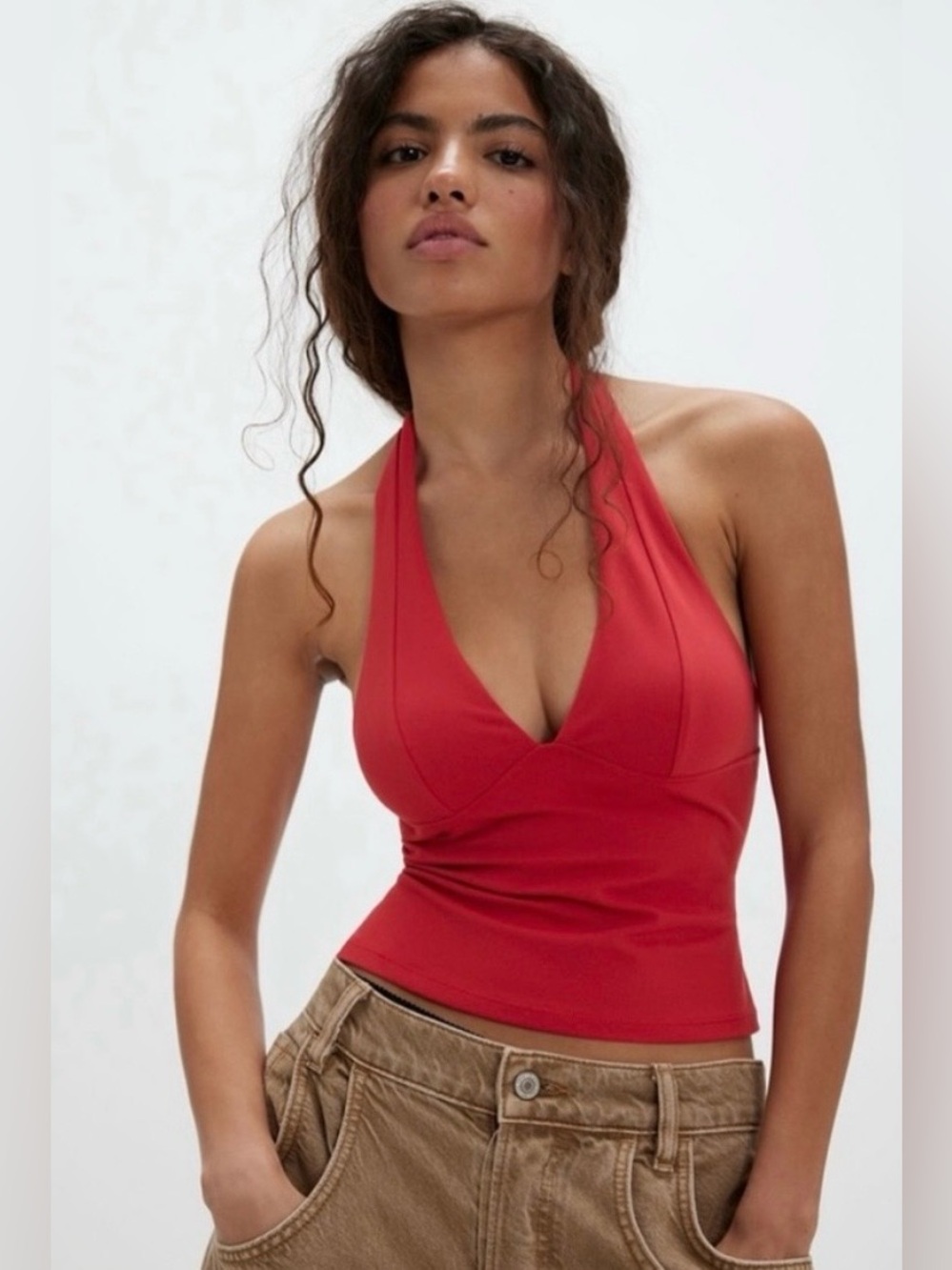 NWT Free People Still Here Halter Cami
